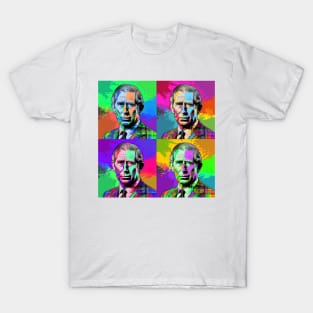 King Charles III - Boho Pop Art T-Shirt